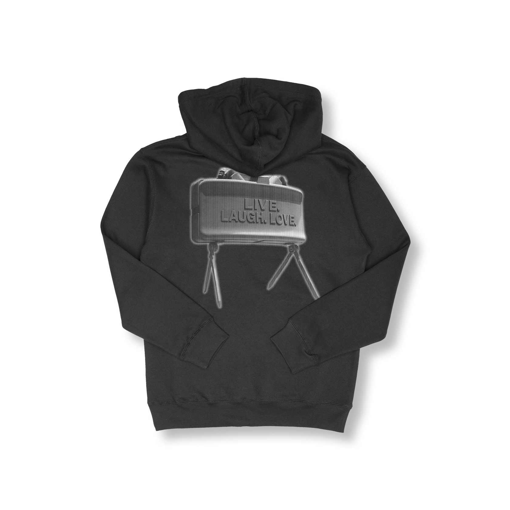 Live Laugh Love Hoodie – Trash Tactics - Main Image