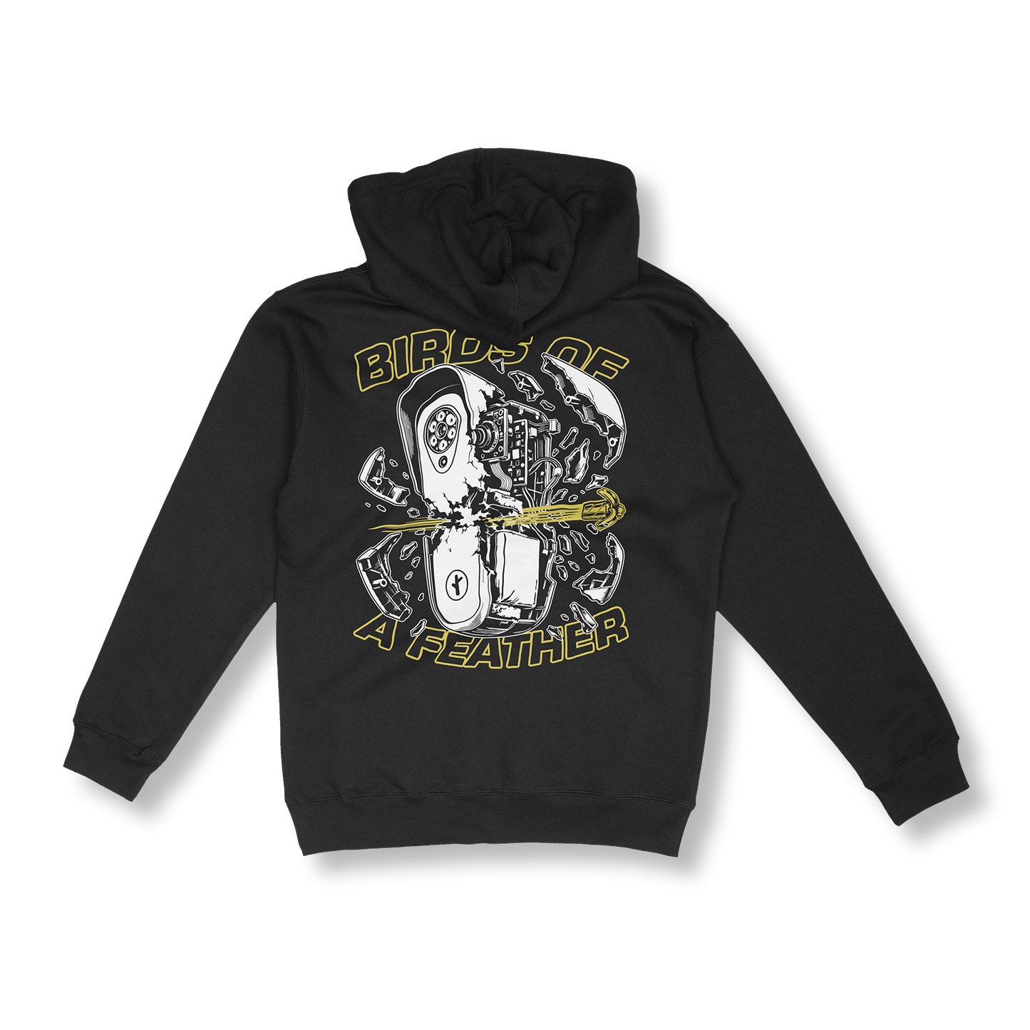 anti-flock hoodie