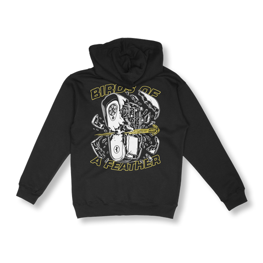 anti-flock hoodie